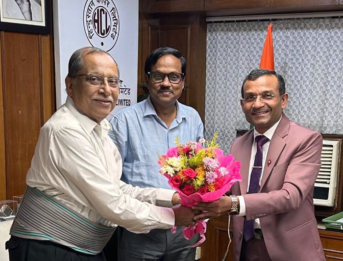 Indian Copper Development Centre CEO calls on CMD HCL